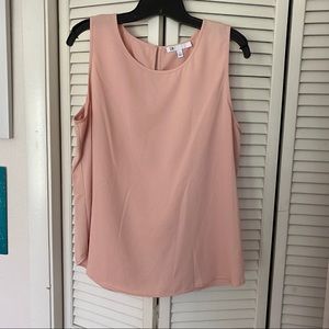 DR2 - Sleeveless Pink Business Casual Blouse